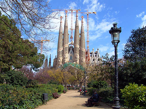 Katedrála Sagrada la Familia